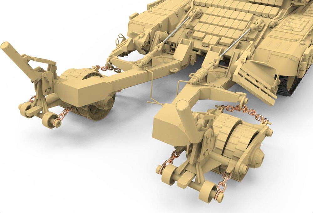 Amazon | モンモデル 1/35 ロシア軍 地雷除去車BMR-3M