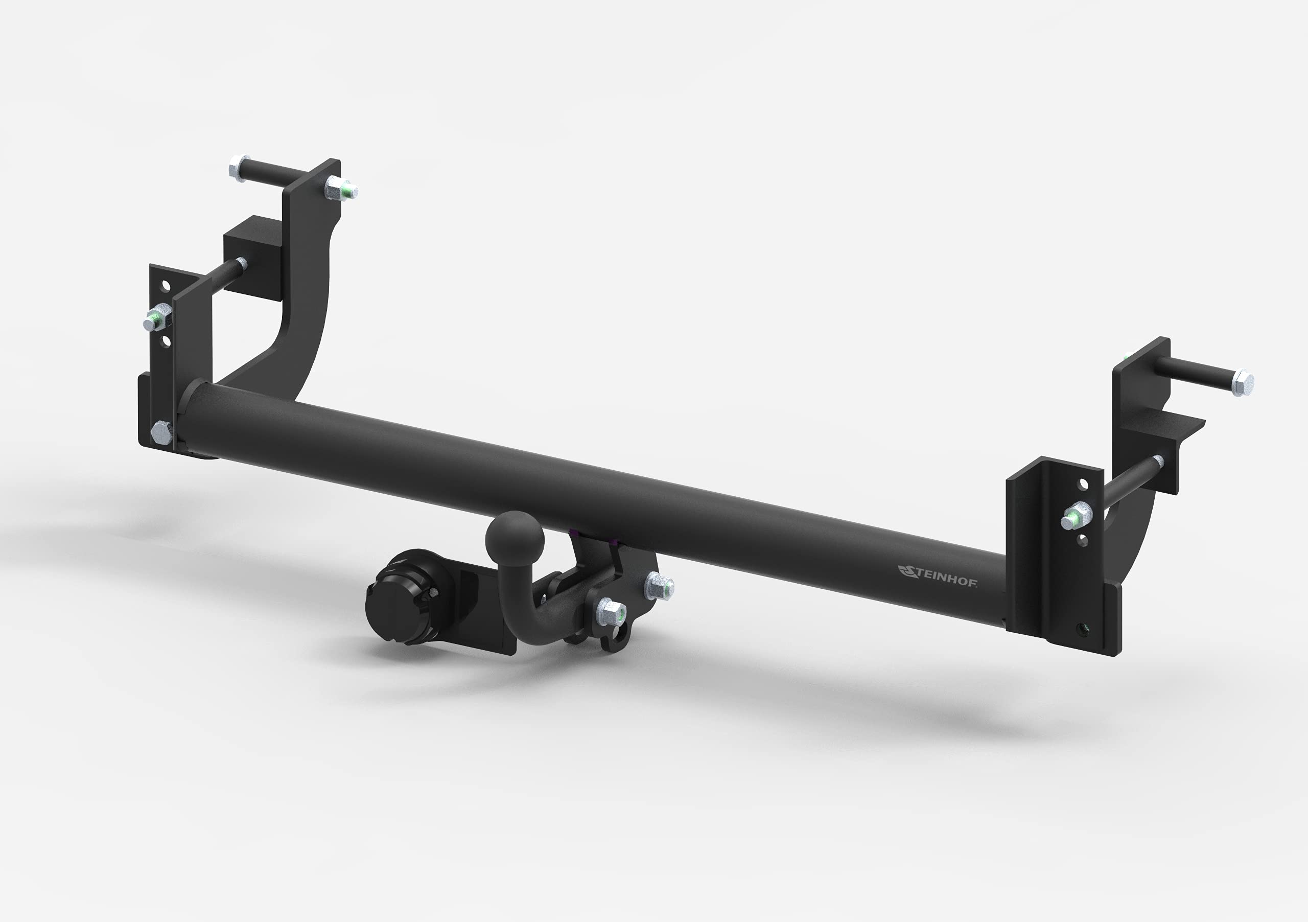 STEINHOF Nuovo gancio di traino fisso compatibile con Fit Scudo 1995-2001 con 7-poli kit elettrico universale
