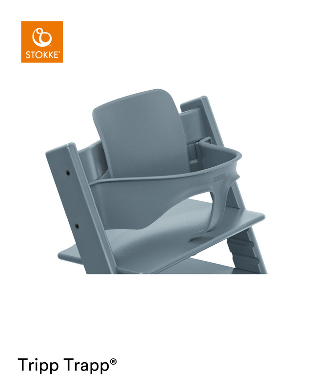 STOKKE TRIPP TRAPP No.4 アクアブルー 椅子 Baby Set para Cadeira Tripp Trapp V2 Stokke (AZUL) | Amazon.com.br