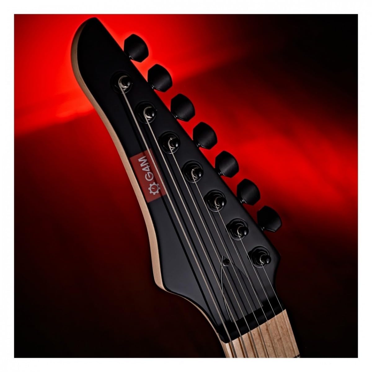 Chitarra elettrica a 7 corde lunghezza scala 27", 529 di G4M, Marmalade | 7 Corde con Scala 27", Humbucker Ceramici per un Tono Aggressivo, Capotasto Graphtech Nubone, Ponticello Fisso, Manico C