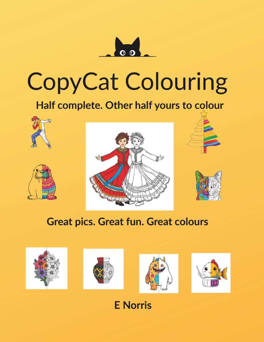 Copy Cat Colouring: Less time but more fun.