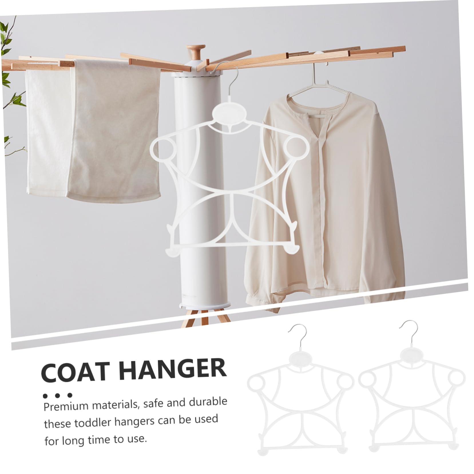 POPETPOP 40 Piezas Perchas Infantiles Unidades para Ropa de Niña Plástico Grueso Antideslizante Compacto y Resistente para Colgar Vestidos Chaquetas y Pantalones Armarios Domésticos y