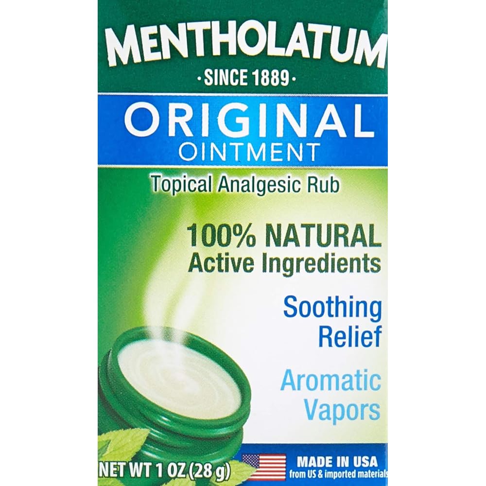 Original Ointment Soothing Relief, Aromatic Vapors - 1 oz (Pack of 3)