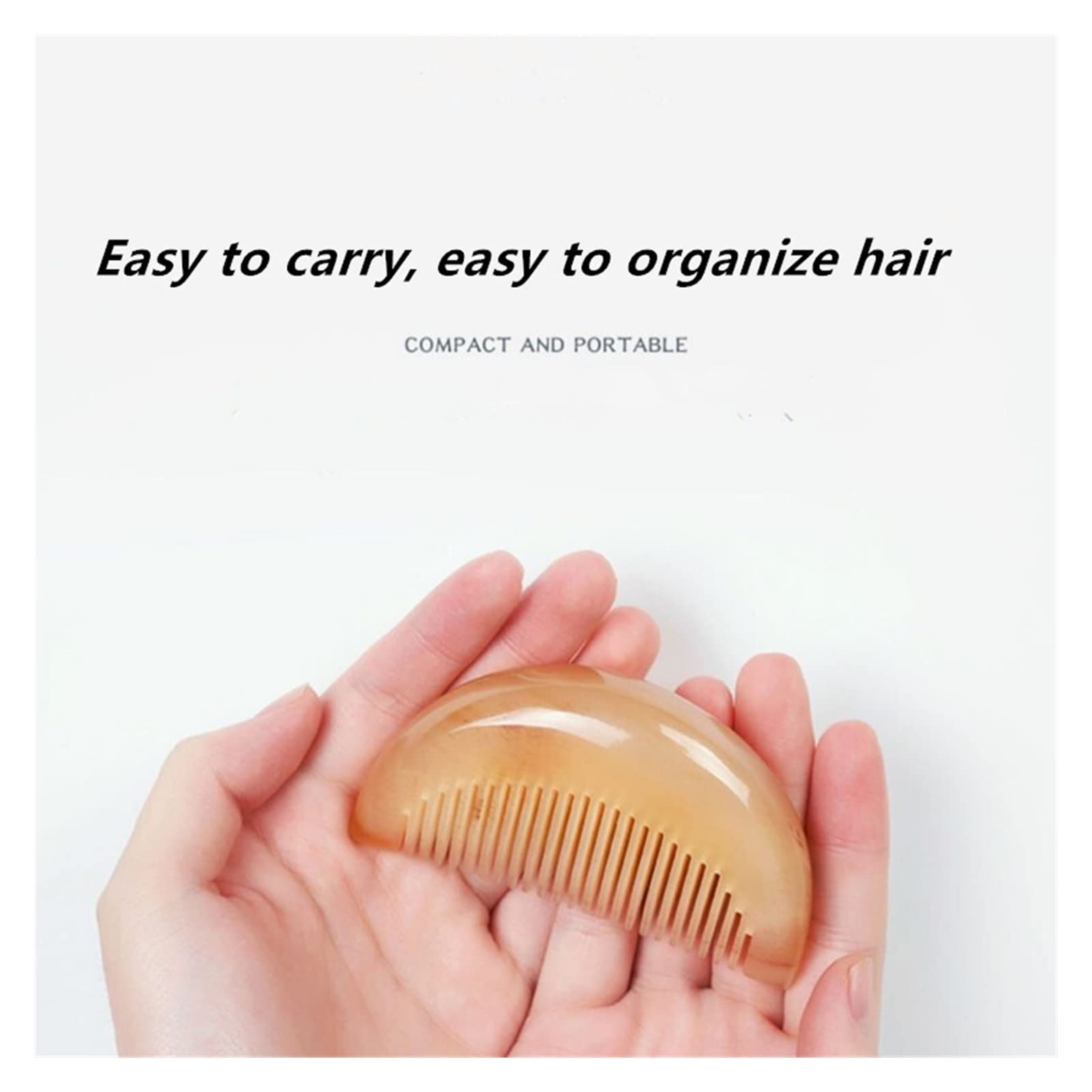Natürlicher Kammkamm verdickte gerade Haarkamm (Color : 9CM)