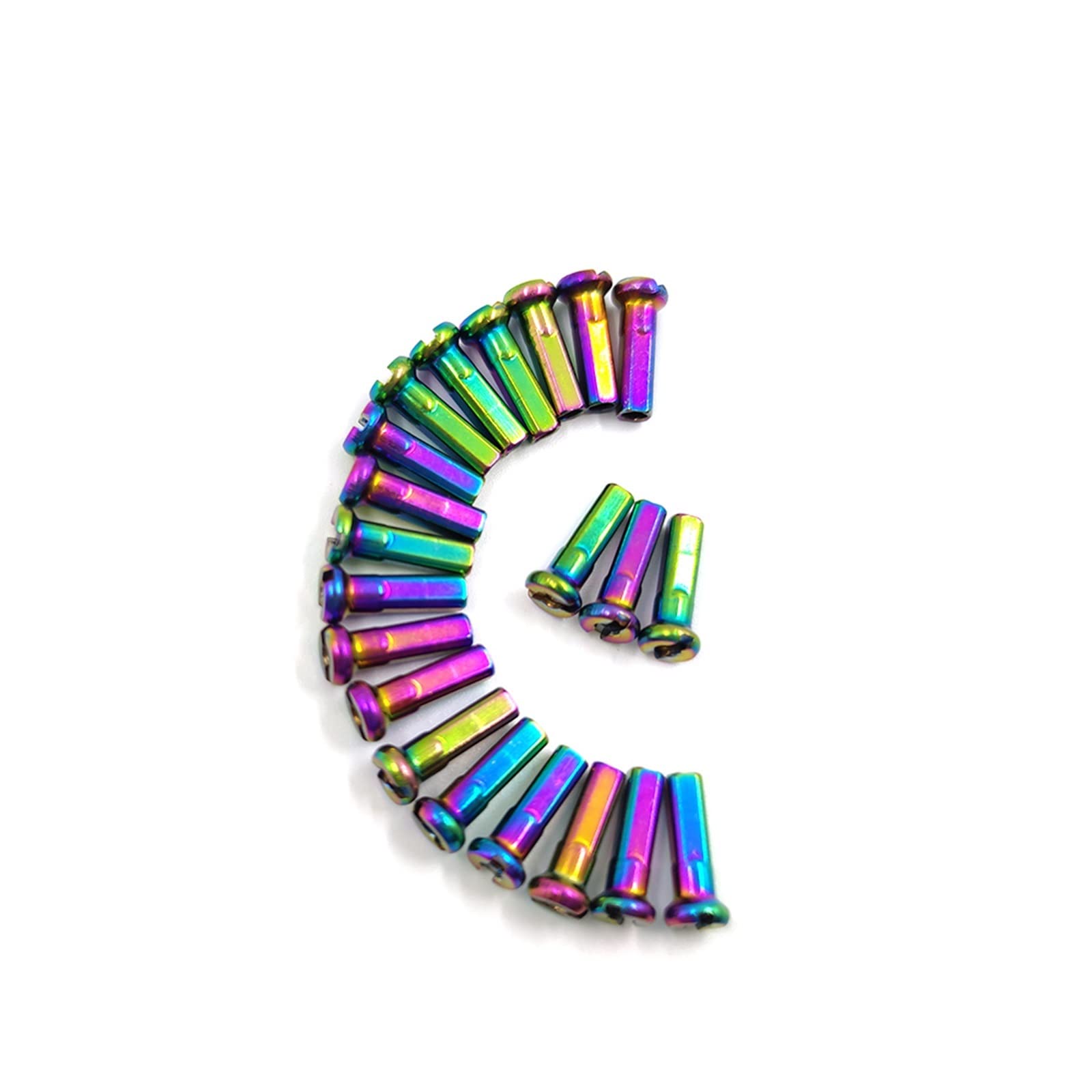 WheelMaster CN Brass Spoke Nipple - Double-Square, 2.0 x 12