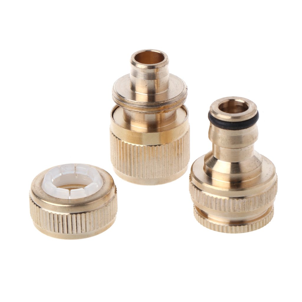 Connettore spinato 6 mm 3 vie in ottone massiccio Y tubo spinato/adattatore connettore per