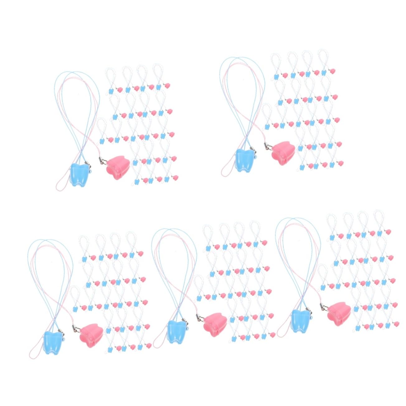 ibasenice 100piezas Caja De Dientes Para Niño Niña Almacenamiento De Dientes Perdidos Recipiente De Recuerdos De Leche Caja De Para Niño Niña