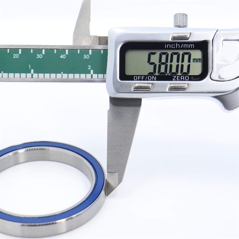 Pratique 5 pièces S6809RS Portant 45x58x7mm ABEC-3 440C roulements à Billes en Acier Inoxydable 6809 roulement à Billes en Acier Inoxydable S 6809RS