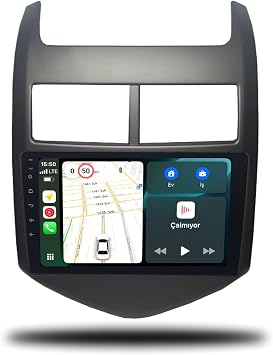 MarTechno Android Multimedya 4GB RAM 64GB Haf za Chevrolet Aveo 2012-2018 ile uyumlu