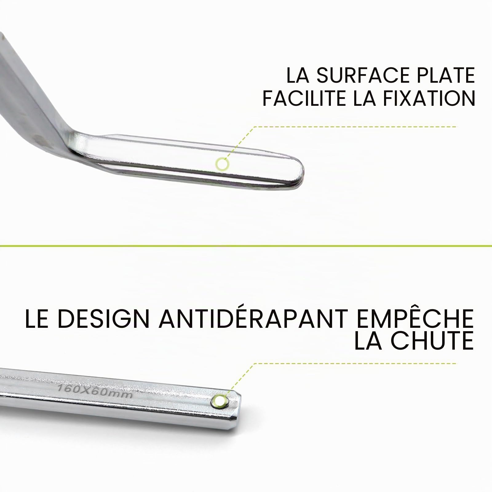 2 Pièces Serre Joints en Table F, 60 mm x 160 mm Rapide Menuisier, Serre Joint Rail de Guidage | Force de Serrage : 200 kg