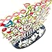 Yair Emanuel Hanukah Menorah Laser Cut Multi Color Pomegranate Design by Artist