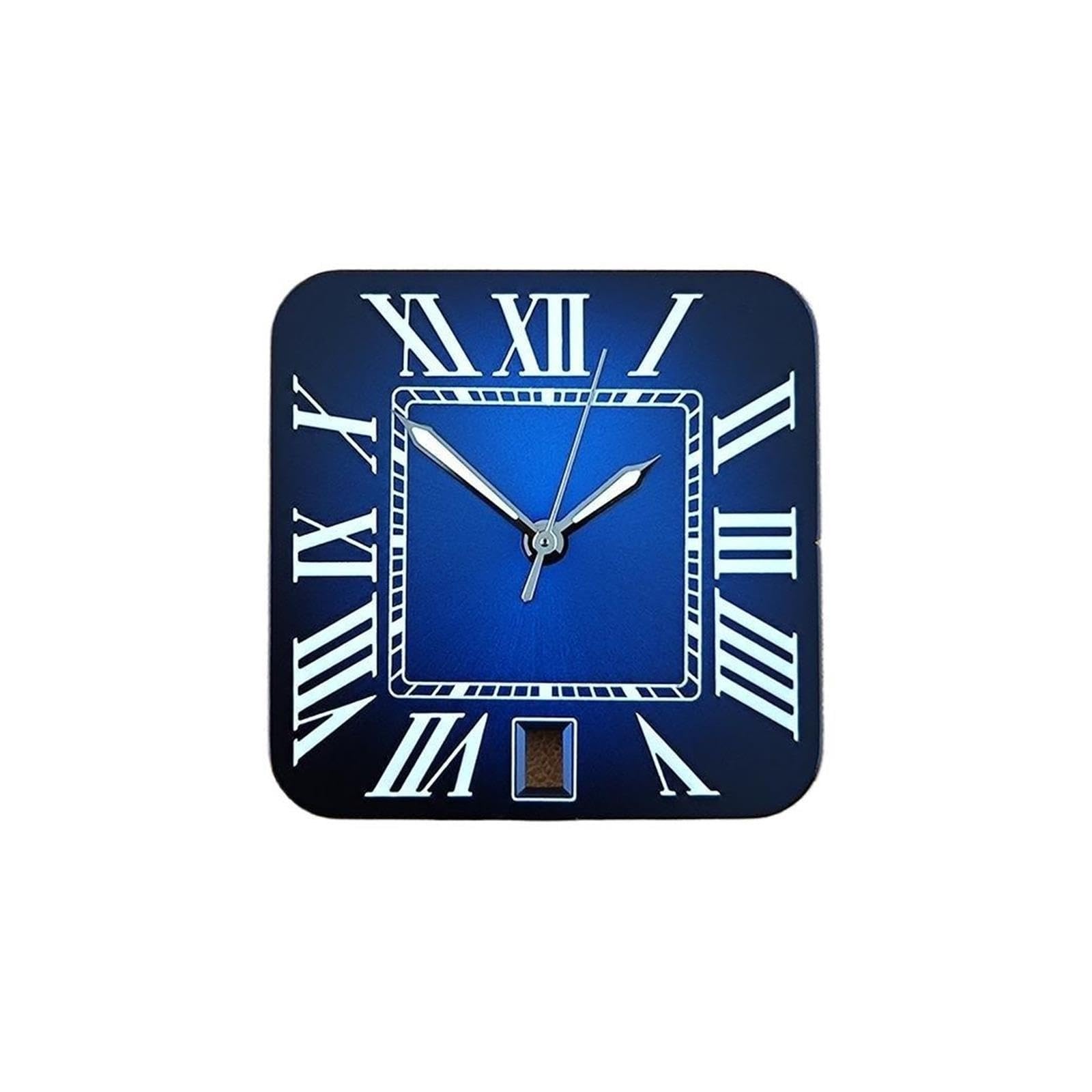 Quadrante dell'orologio con data NH35 quadrato da 27 mm