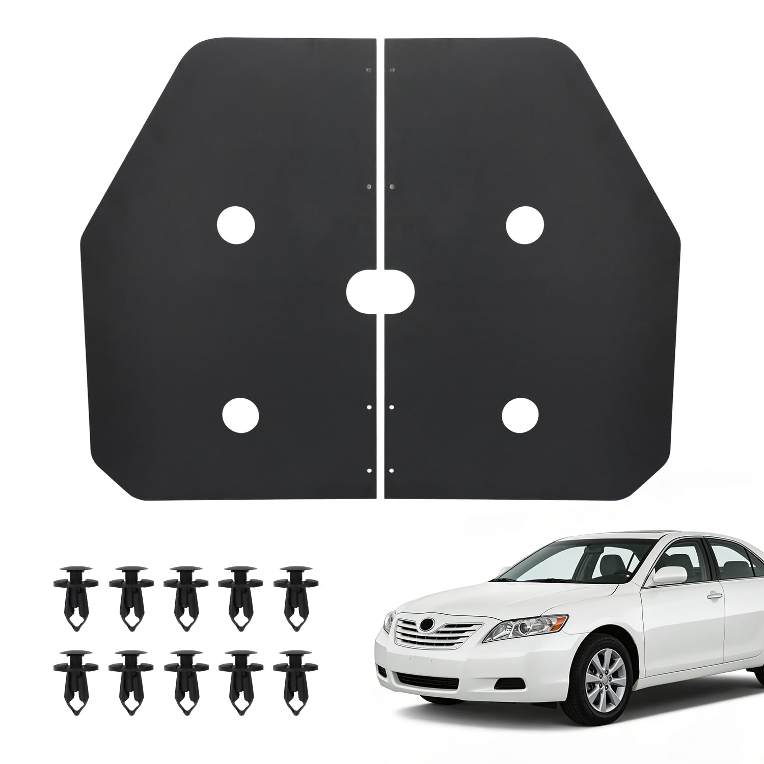 Photo 1 of ** MISSING HARDWARE*** Spare Tire Trunk Cover Replacement for Toyota Camry 2007 2008 2009 2010 2011 - Durable ABS Precision Fit for CE/LE/SE/XLE/Base?Non-Hybrid?- Replace Part 99610