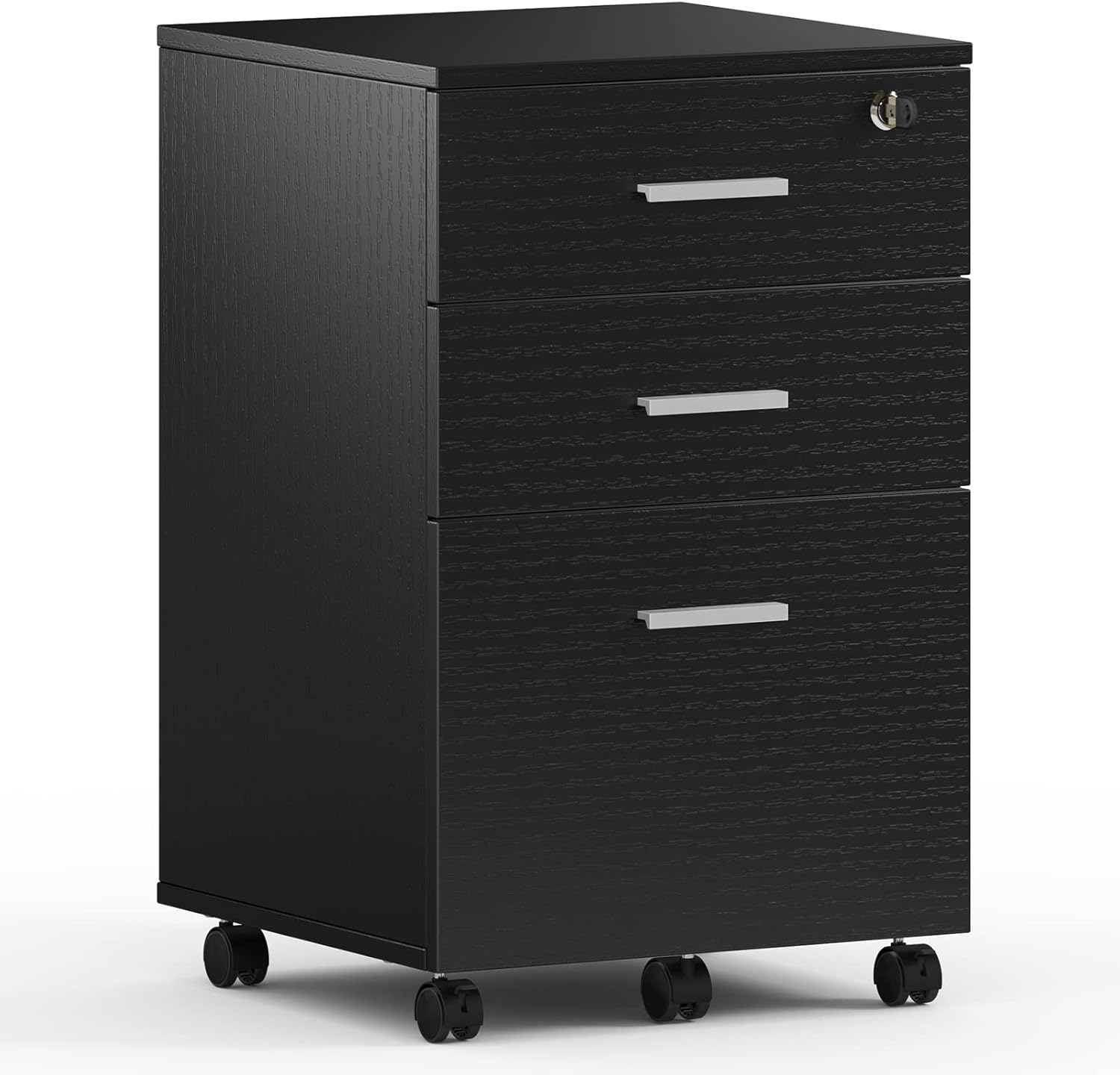 Maxtown 3 Drawer File Wood Filing for Home Office, File