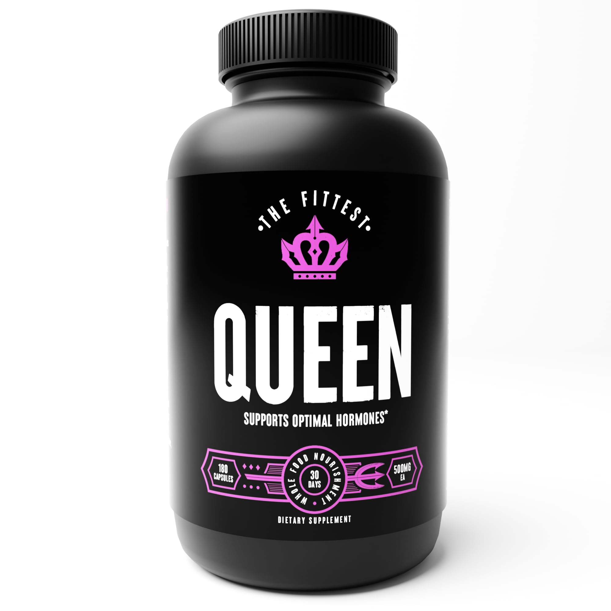 Queen by The Fittest - Grass Fed Desiccated Beef Organs - The Ultimate Female Stack for Hormone Optimization & Perfomance
