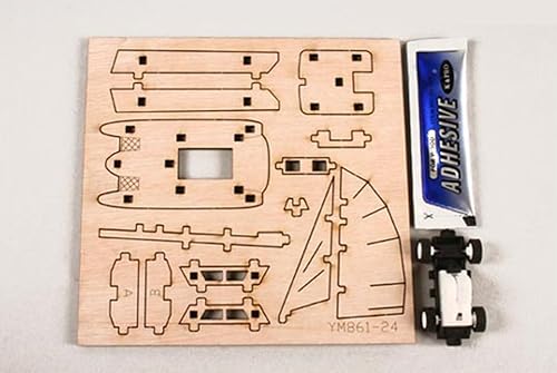 Miniatura 2 de Kit de modelo de madera de escritorio Run! Velero Catamarán / YG861-24