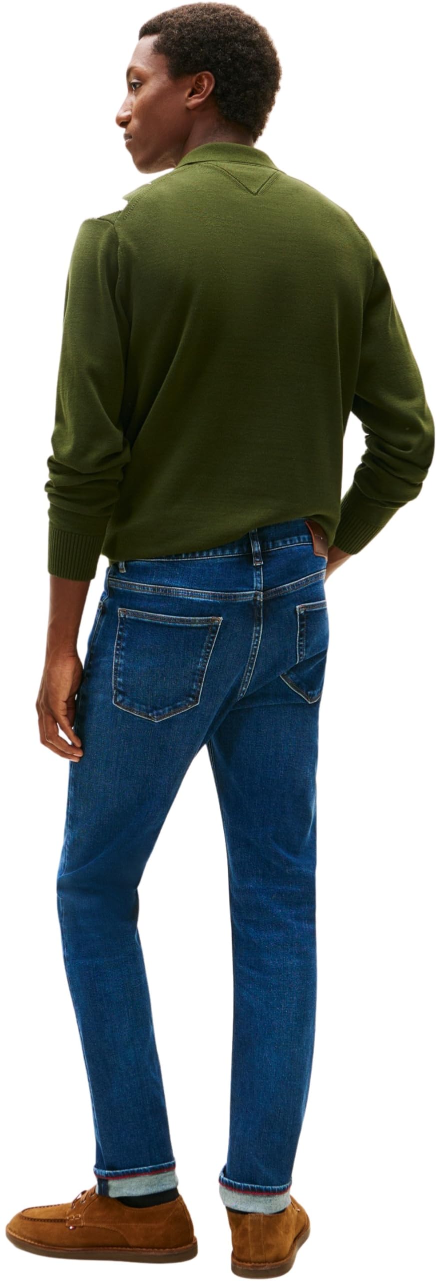 Tommy Hilfiger Herren Slim Slim Bleecker Moris Blue Mw0mw41905