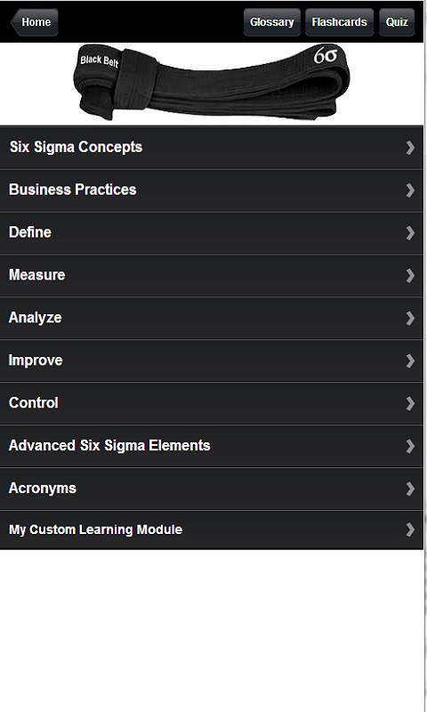 Six Sigma Guide & Prep - App on the Amazon Appstore