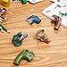 Juvale Dinosaur Finger Puppet Toys - Party Favors & Classroom Prizes - Toddler Toys & Hand Puppets - Multicolor, 10-Pack, 2 x 1 x 1 to 3 x 2 x 1 in