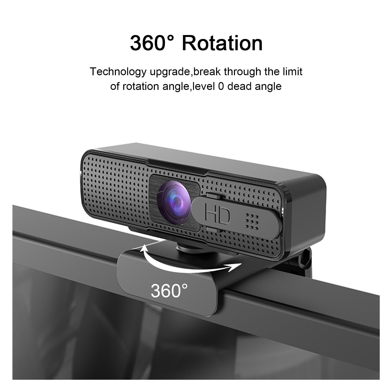 Webcam 1080P Full HD Web Camera con microfono USB Web Cam for PC Computer Mac Laptop Desktop Mini videocamera