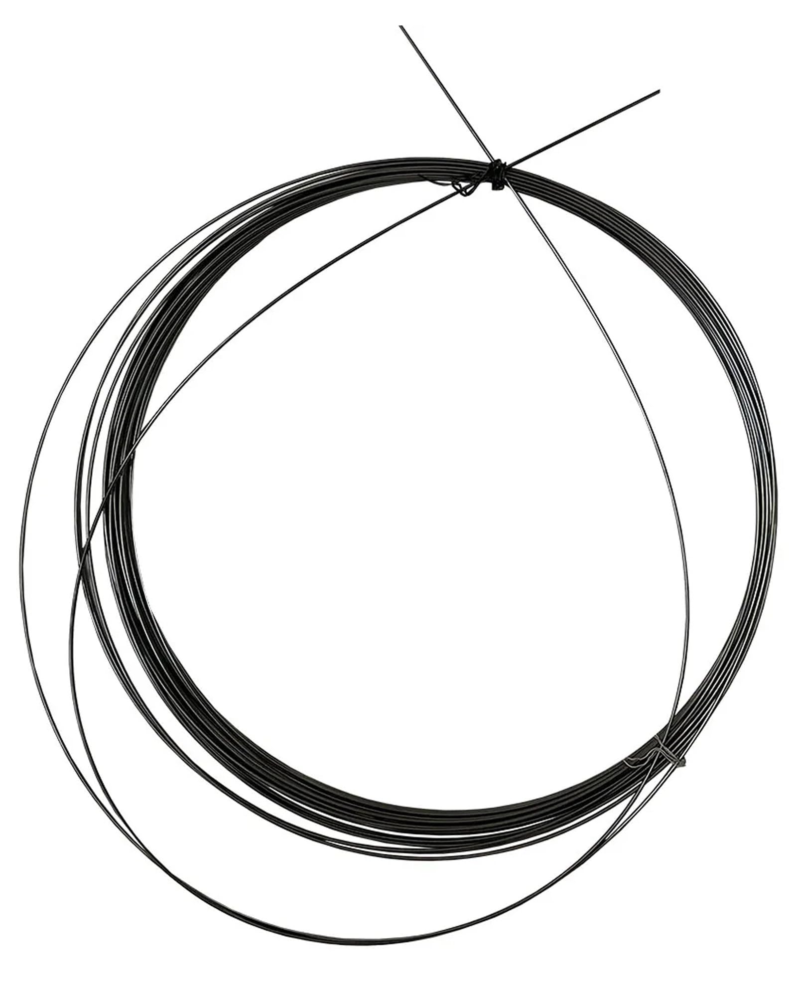 Alambre de Acero Inoxidable para muelles, 10 alambres de Acero de Resorte Negro de 500 mm, elásticos.