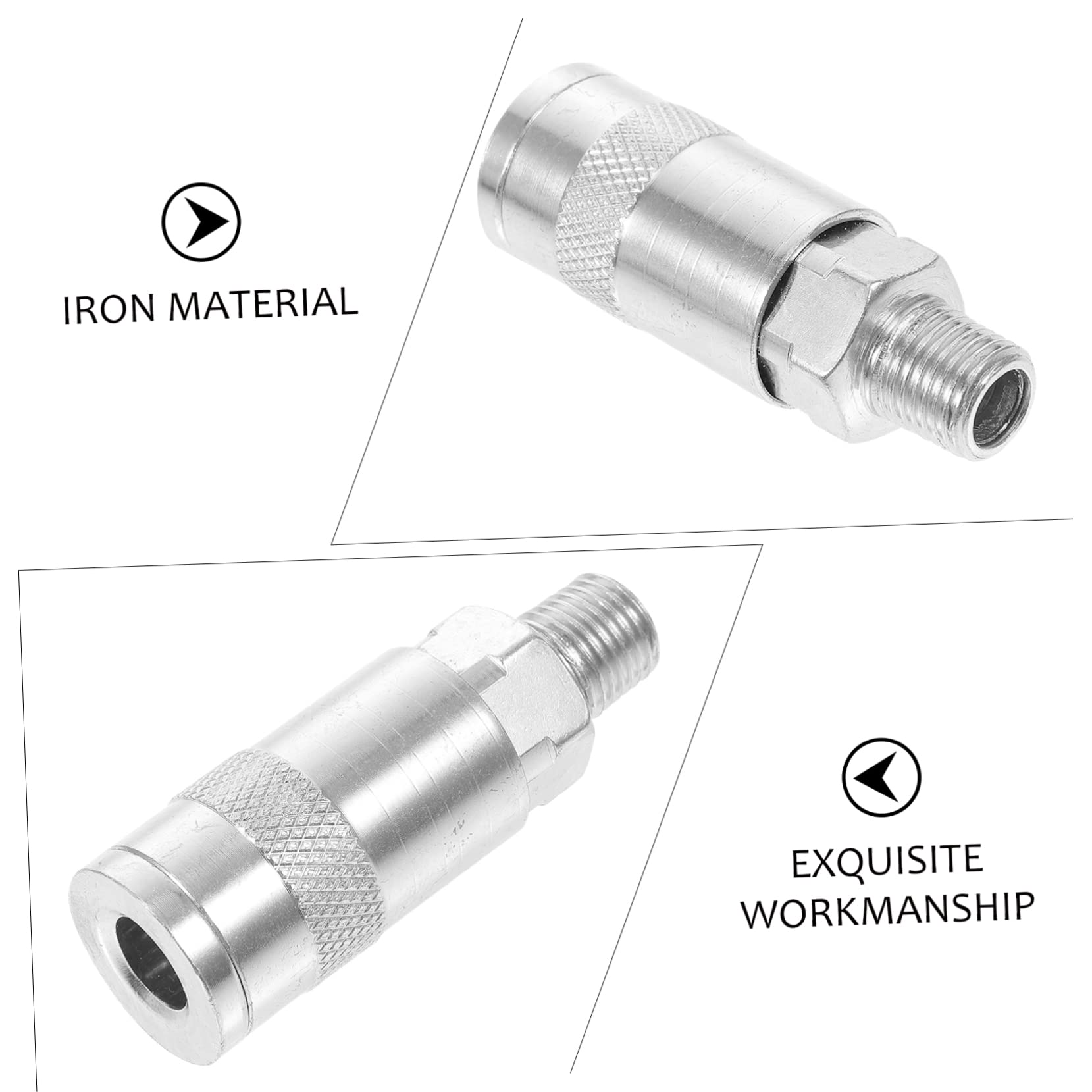 Lot De 2 Adaptateurs De Raccord Cannelé Pour Tuyau, Connecteurs Pex