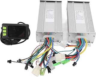 Electric Brushless Controller Kit, 36V 48V 1000W Dual Drive Motor Brushless Controller LCD Display Color Screen Kit for Electric Scooter