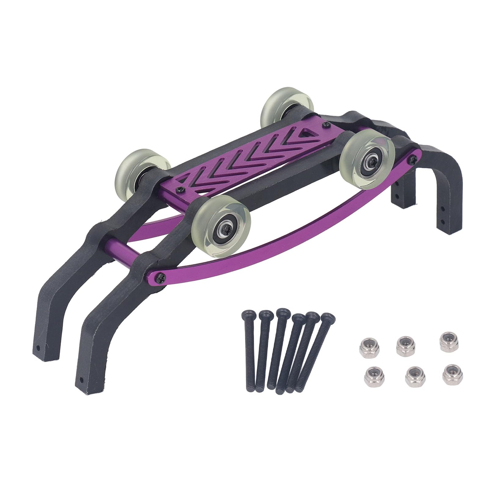 Cosiki Arceau de sécurité assemblé, Pièces de Rechange d'Arceau de sécurité pour Voiture RC Installation Facile et Léger pour la Modification (Violet)