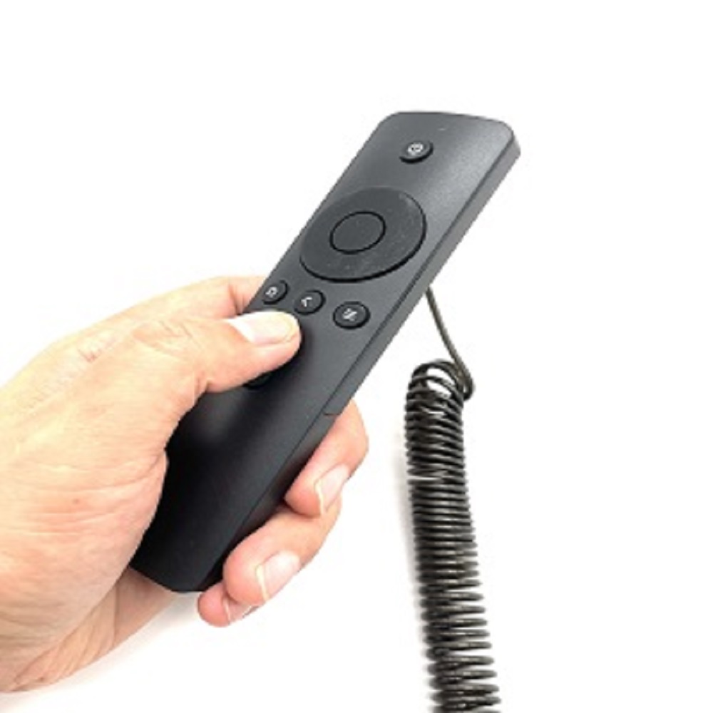 Remote Rescuer 6.5ft Retractable Remote Control Cable Locks - 2-Pack  Security Tether For TV Remotes & Controllers Controller Anti-theft Cable