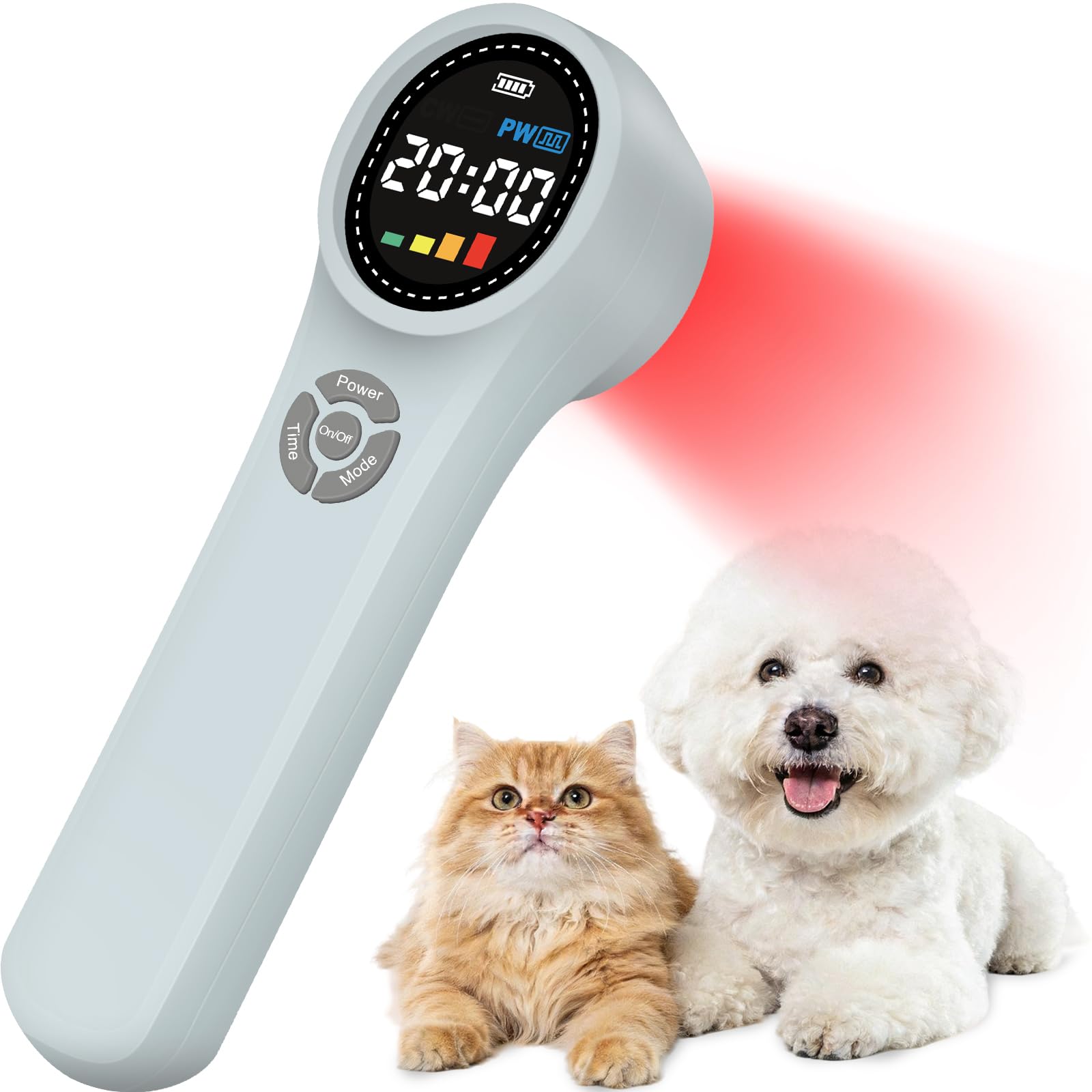 Amazon.com : Kdvioo Cold Laser Therapy Device for Dogs, 4pcs 980nm