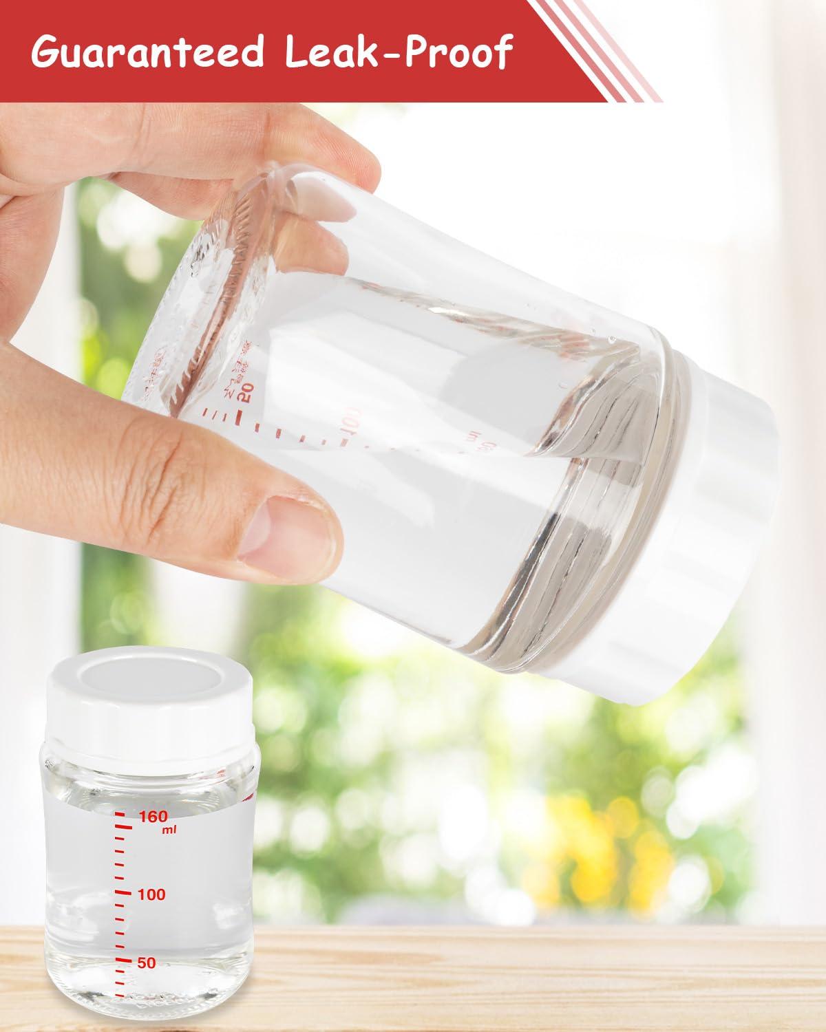 Baby Bottle Cap for Pigeon Bottle, Soft & Safe Bottle Lid, 6 Count