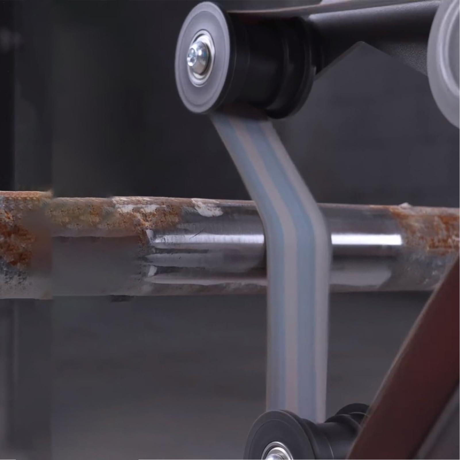 Lijadora de banda angular - Aditivo de lijadora de banda multifuncional | para amoladoras angulares | Herramienta de afilado resistente ajustable para proyectos de bricolaje de madera metálica