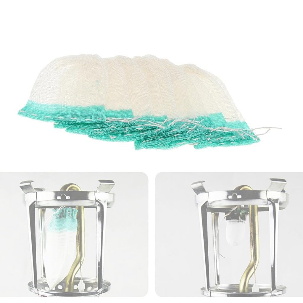 zalati Lot de 10 manteaux de lampe à gaz en forme de U pour lanterne au propane pour camping, randonnée, tente d'extérieur