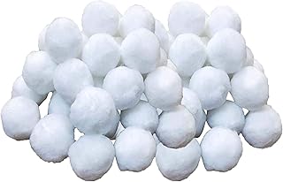1.5 Ibs Filter Balls, Pool Filter Balls, Fiber Filter Media for Swimming Pool Sand Filters Media Water Filtering (Equals 25kg Pool Filter Sand), Eco-Friendly, Lightweight & Durable (White 700g)