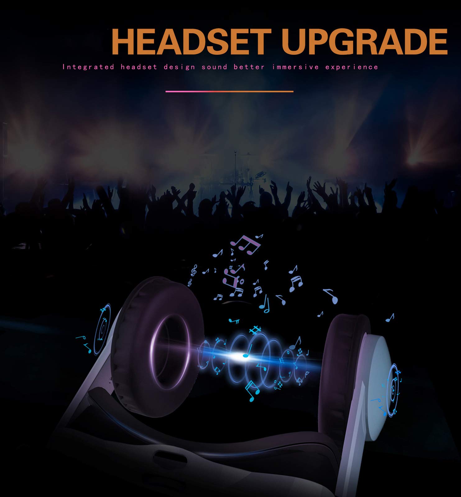 3D VR Gafas de Realidad Virtual VR Glasses, Auriculares Incorporados, Excelente disipación de Calor, 112 Grados FOV Botón, para Los Móviles de Pantalla 4.0-6.33 Pulgadas