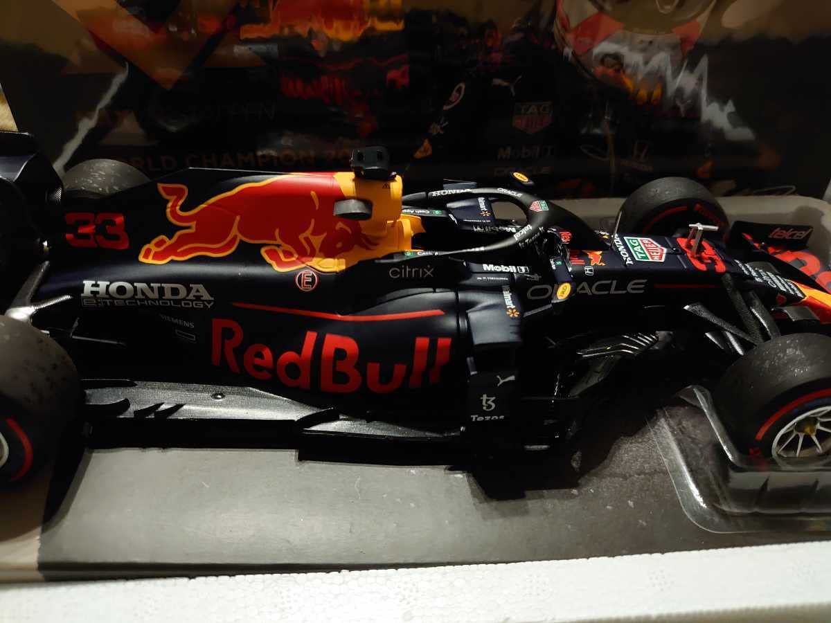 Amazon | 《MVショップ別注》ミニチャンプス 1/18 RB16B F1 アブダビGP 