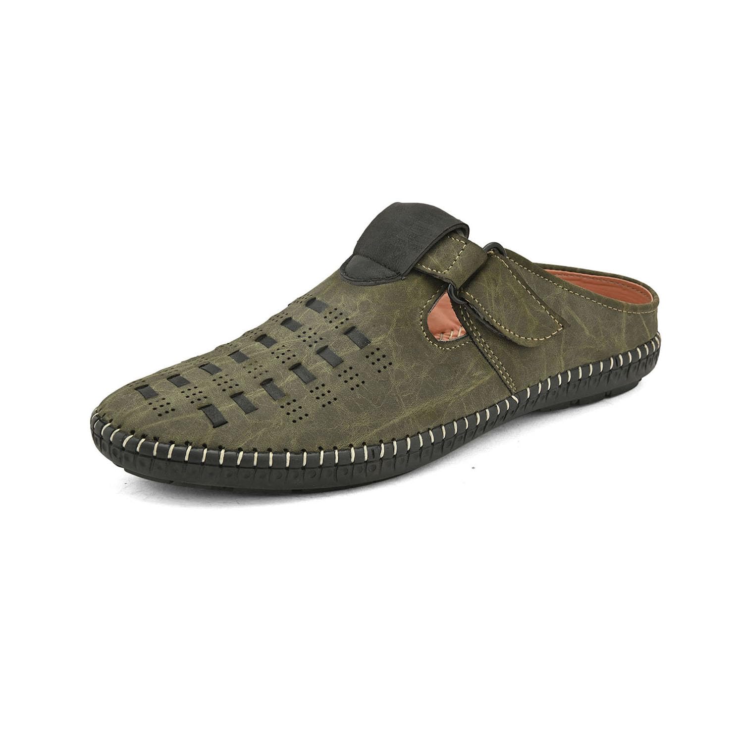 centrino Men's Fisherman Sandals | Sporty & Casual Summer Footwear | Adjustable Fit with soft cushion Padding | Closed-Toe Comfort & Durability (9285)-picture-30