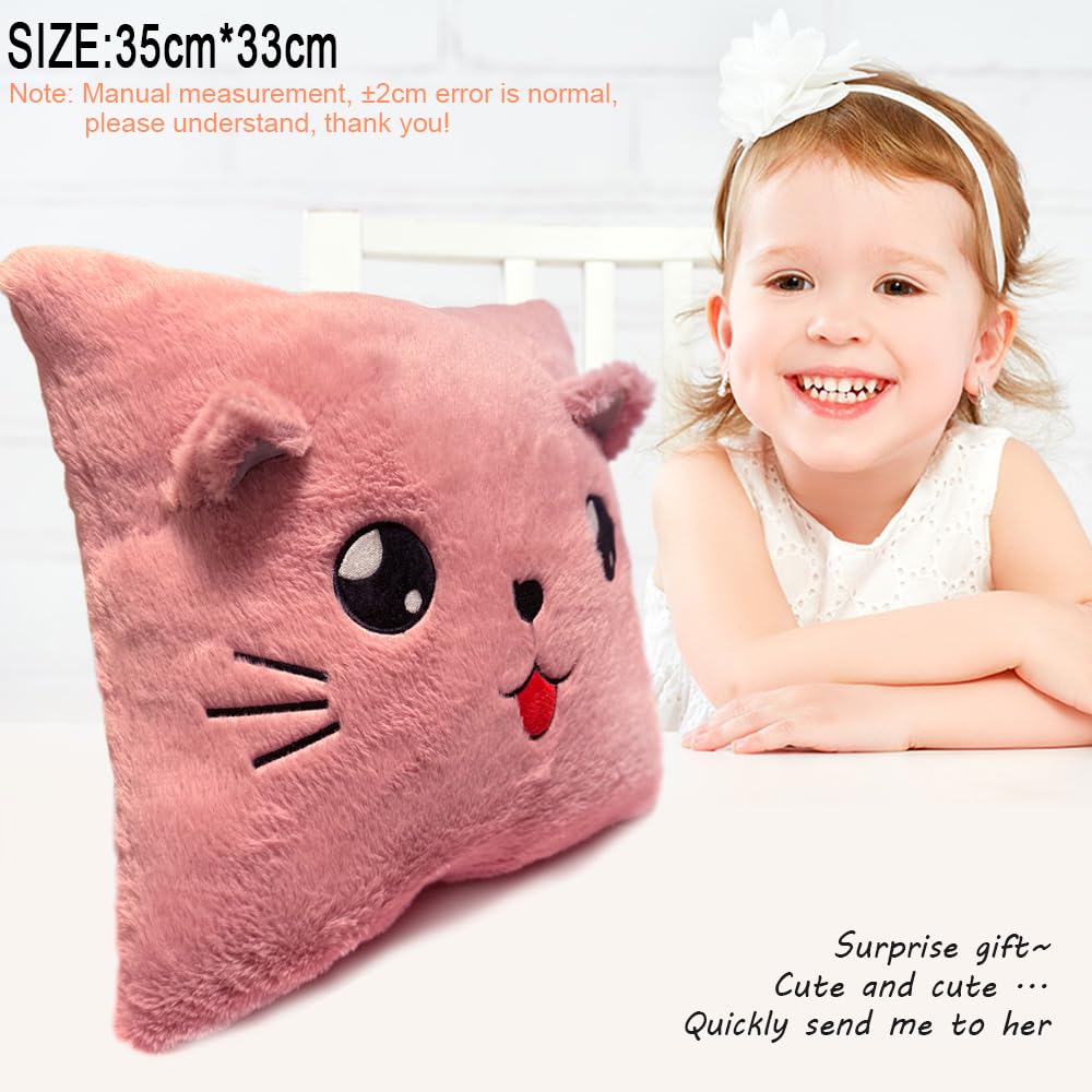 Cuscino Decorativo per Bambini - Peluche per Cameretta, Arredo Soggiorno, Home Decor - Decorazione Divertente
