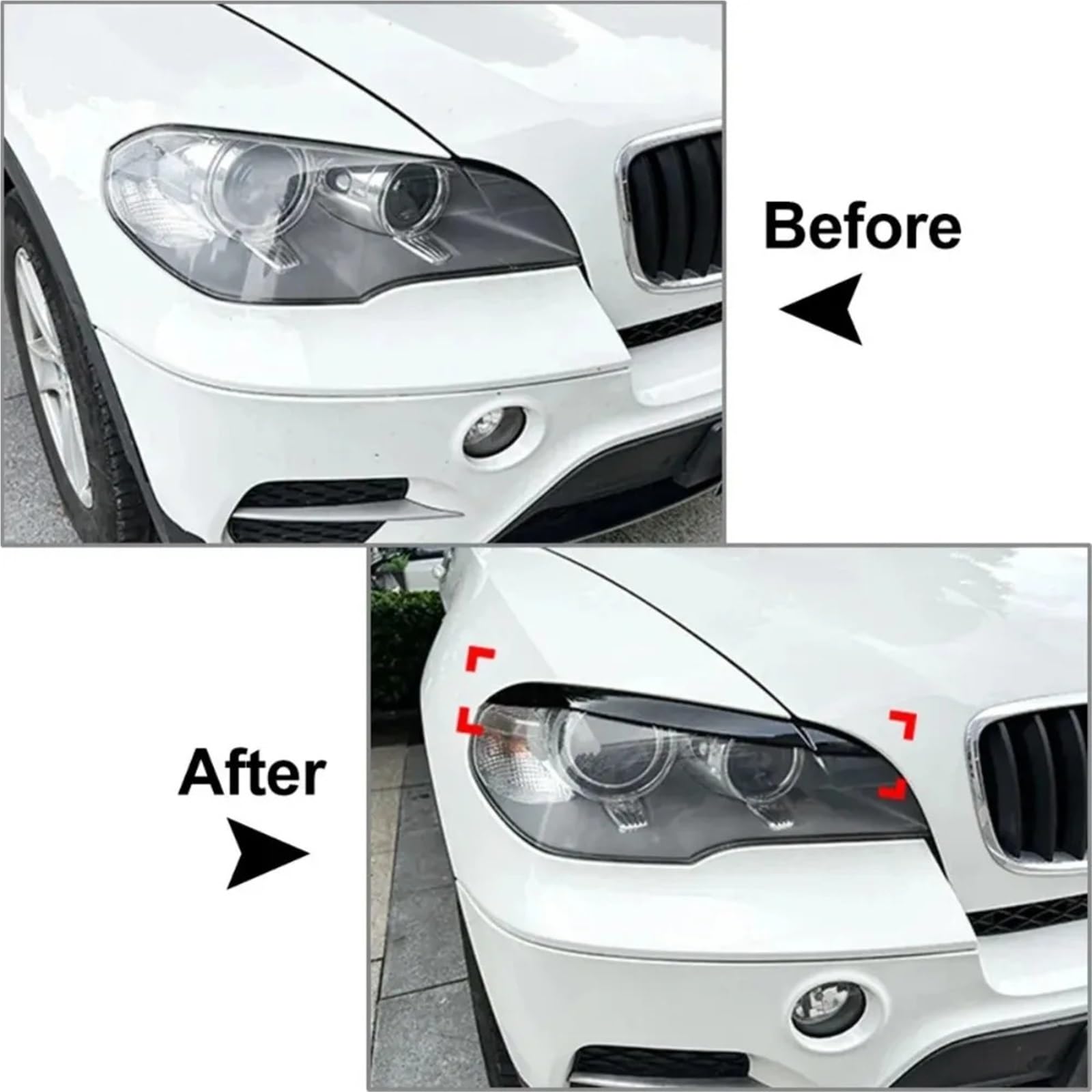 Reflektor powieka osłona Do Bmw X5 E70