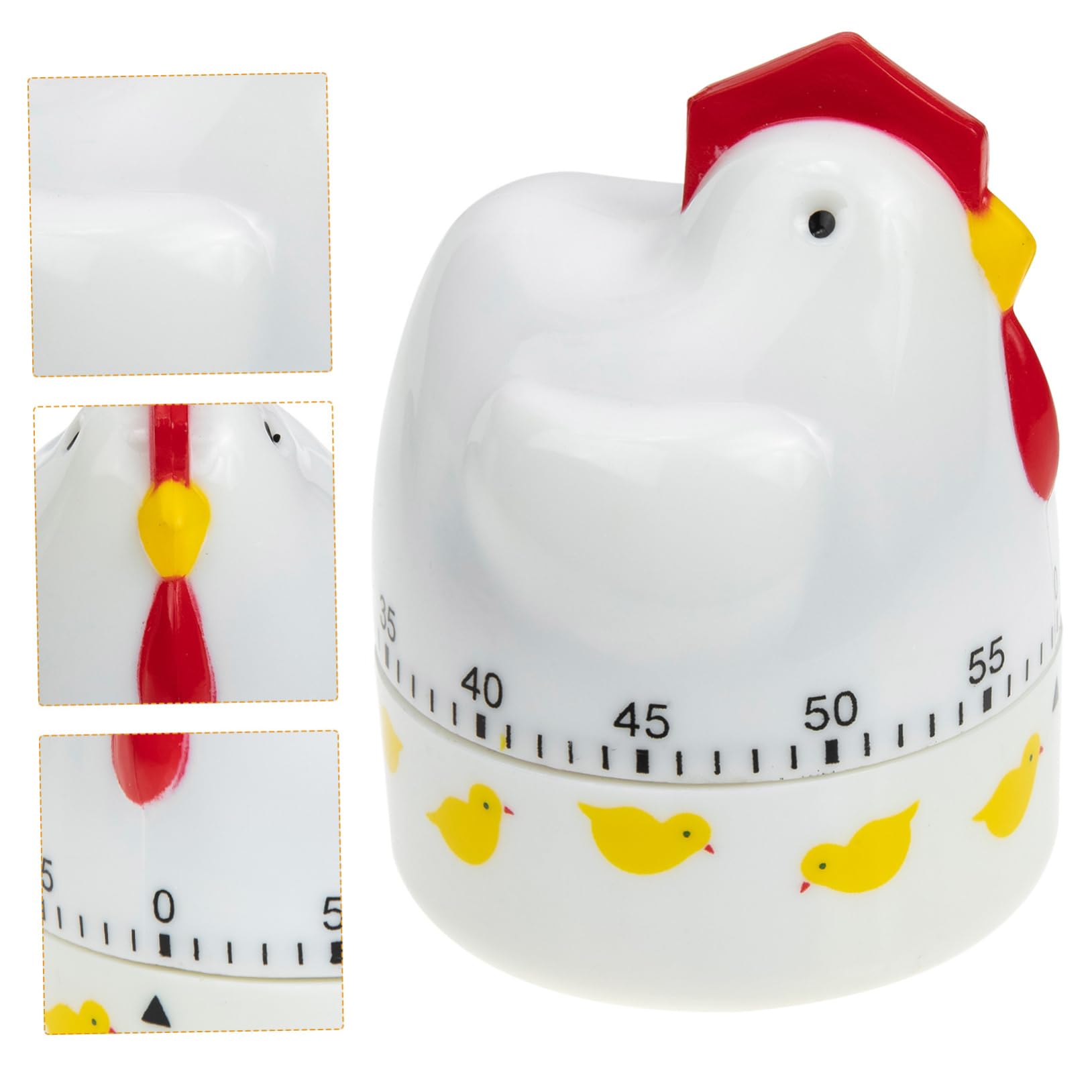 DECHOUS 4 Pezzi Timer Da Cucina Clessidra Timer Da Cucina Sveglia Carino Per Bollire Le Uova Per Bilancia Da a A Carica Rosa A Carica Spazio Per Sveglia
