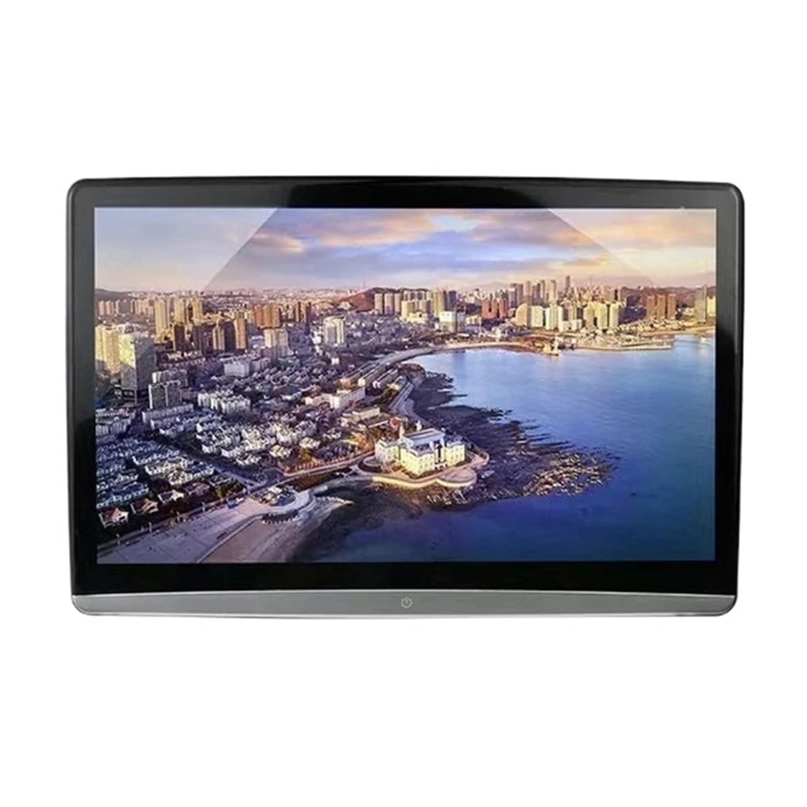Lettore Dvd per Auto Monitor for Poggiatesta da 13,3 Pollici 4 GB + 64 GB, Tablet Multifunzione, Touch Screen, Lettore Video for Sedili Posteriori, Ingresso HDMI, Uscita FM(1 PCS 3GB-32GB)