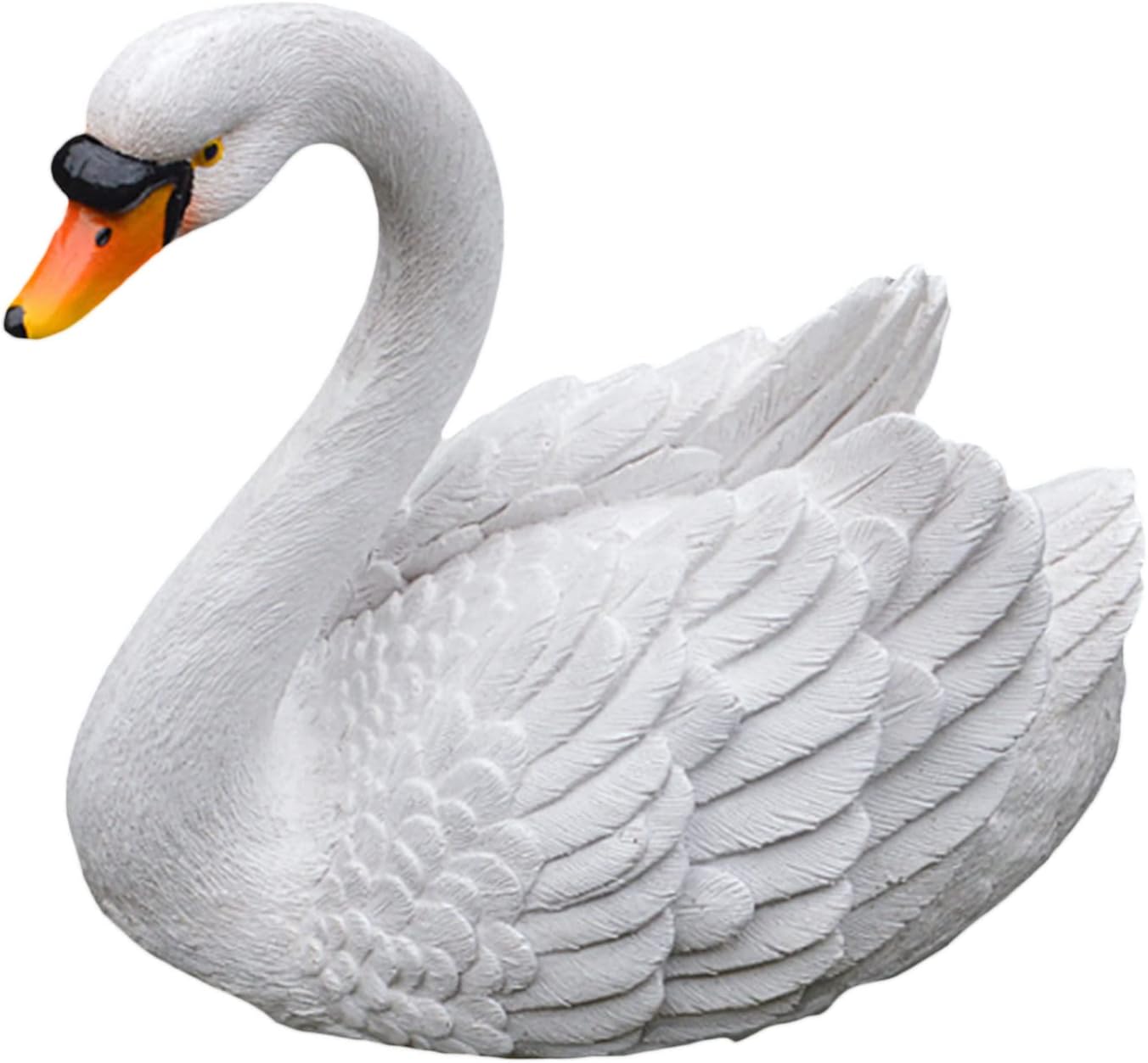 Swan Decoy Pond Bird Deterrent Decoration Hunting Floating