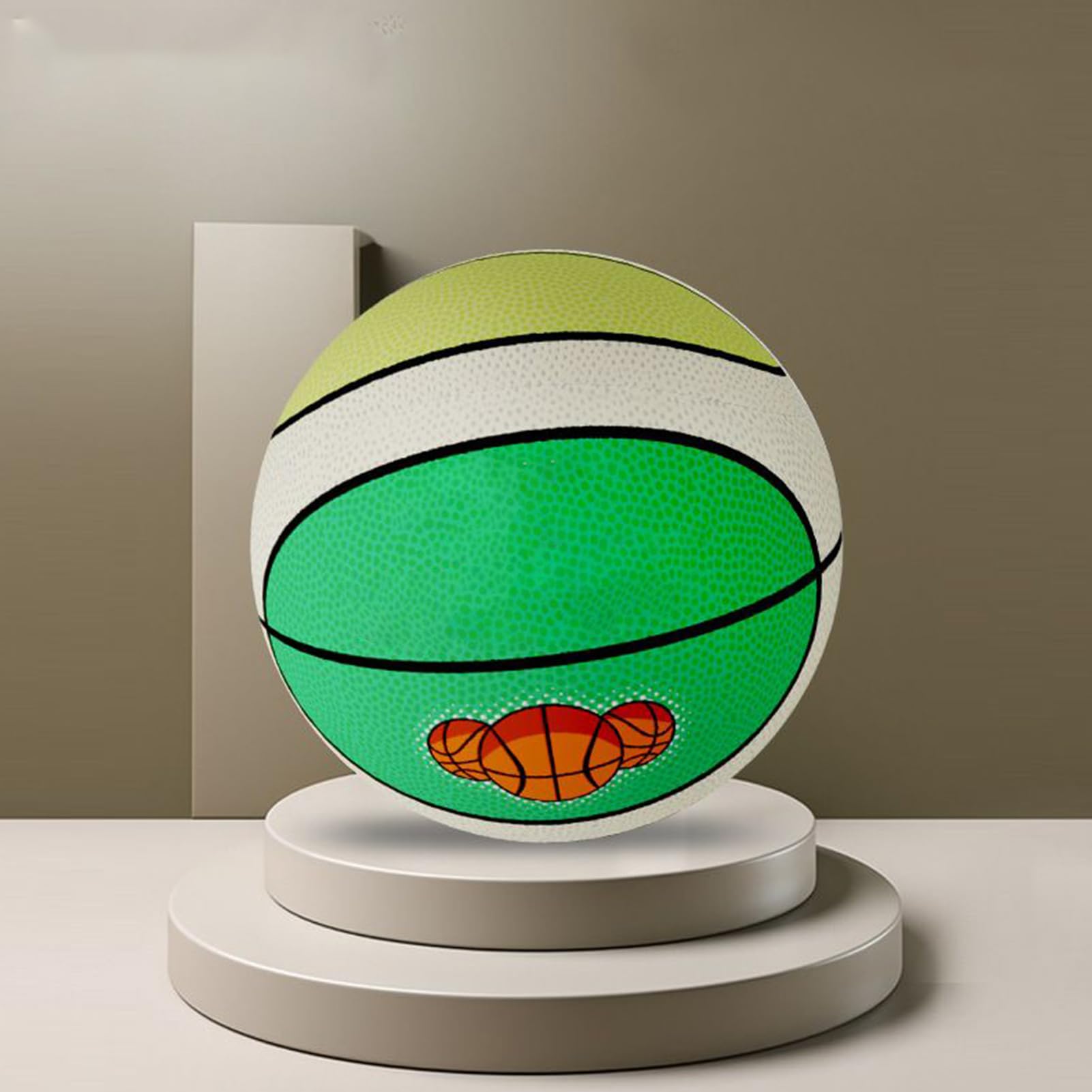 Générique Pallacanestro Silenzioso | Pallone Silenzioso per Interni - Pallina in Schiuma Giocattolo 3-12 Anni Assorbimento degli Urti per Giochi Collettivi Casa Scuola Camera Pavimento Pavimento