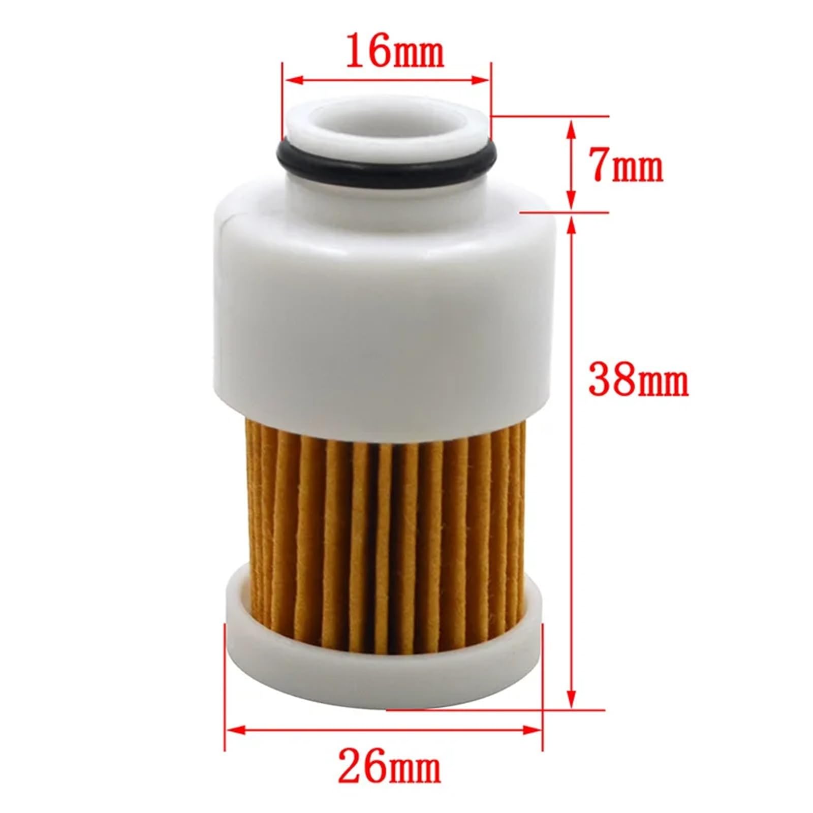 filtro carburante 1/2/3 pezzi elemento filtro carburante olio benzina motore fuoribordo per Mercury 881540 Sierra Sostituire(2pcs)
