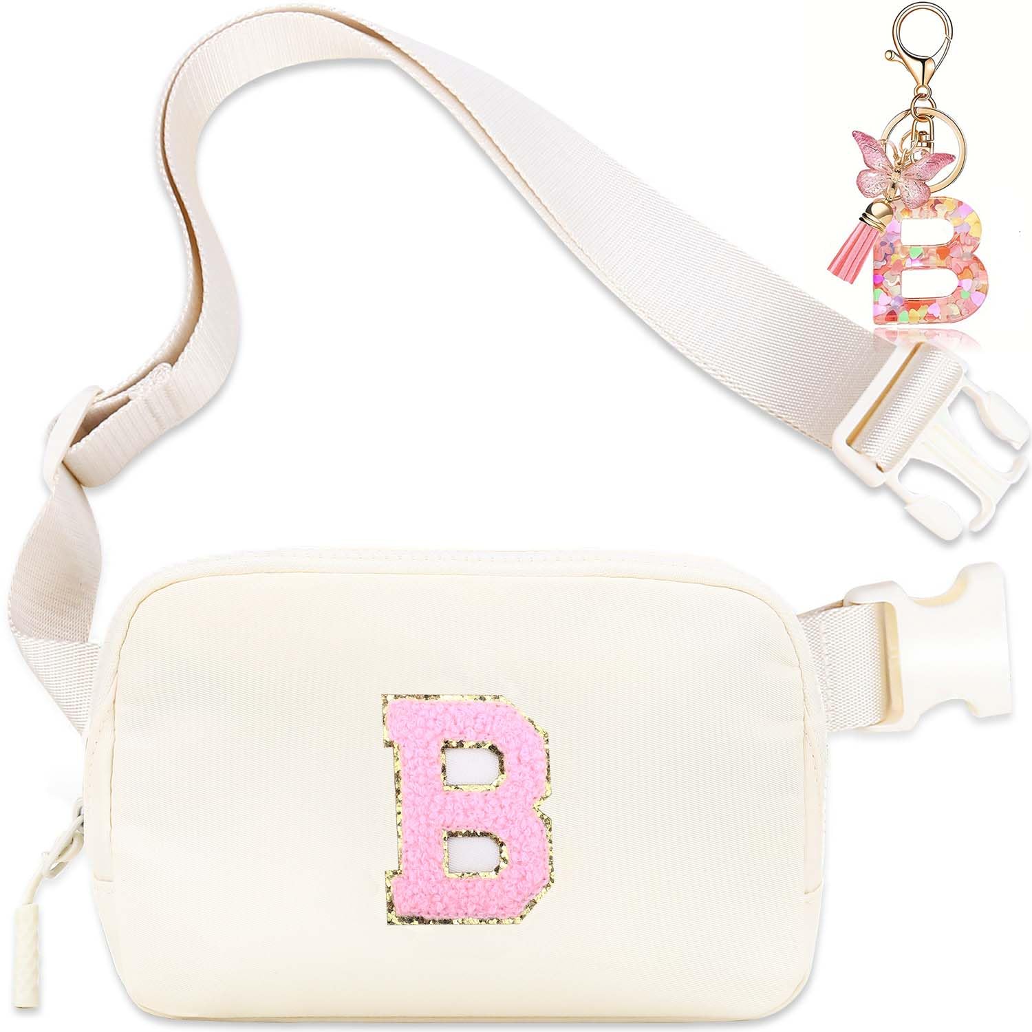 Belt Crossbody Bag for Girls Women - girls fanny pack ages 8-12 Teen Birthday Gifts Small Waist Packs Trendy Kids Fanny Pack B