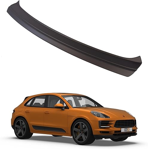 Miniatura 2 de Travall Protector compatible con Porsche Macan (2014-2021) TBP1146P - Protector de parachoques trasero de plástico liso