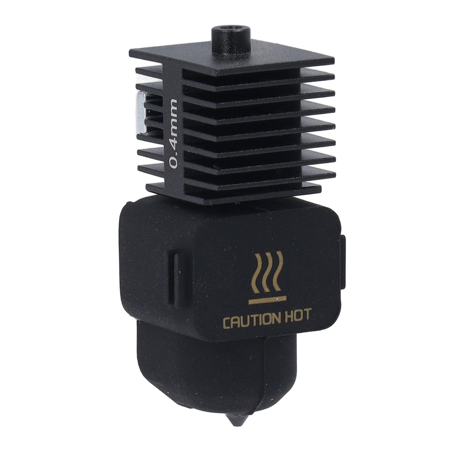 Zestaw Dysz Drukarka 3D Hotend Wyjmowana Stal Hartowana do Lab A1 A1 Mini Ulepszona Wersja Ni-platerowany Mosiądz Stop Tytanu Silikonowe Włókno Gniazdowe (0,4 mm)