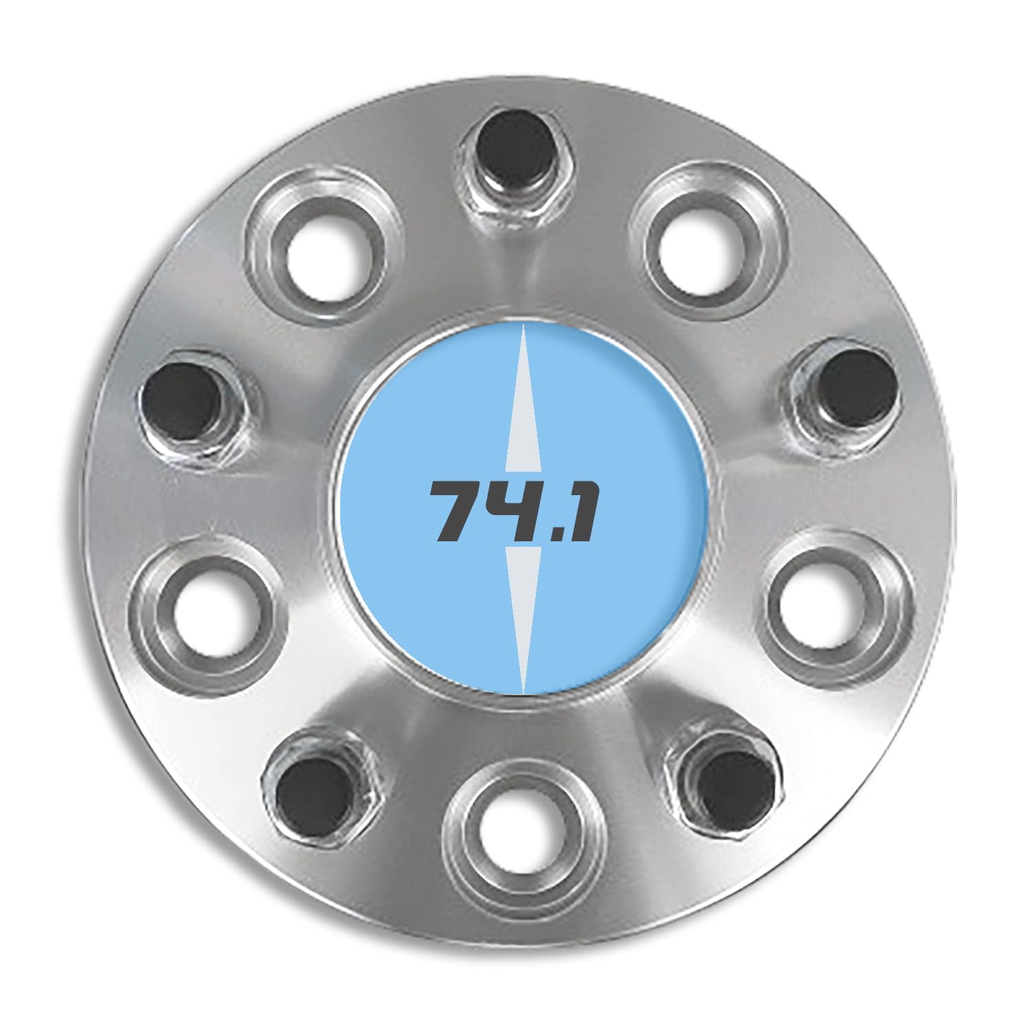 M MODAUTO Separador Ruedas del Vehículo, Espaciador de Ruedas, con Pernos Específicos, Anclaje 5x120, Grosor 20mm, Buje 74.1, con Doble Tornilleria, con Centrador, Modelo F365BB