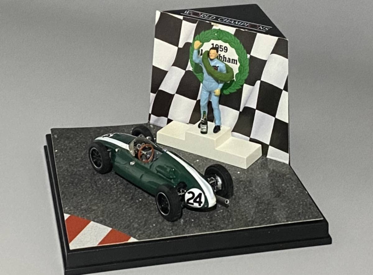 Amazon | レア 1/43 Cooper Climax T51 Jack Brabham #24 1959 FIA F1