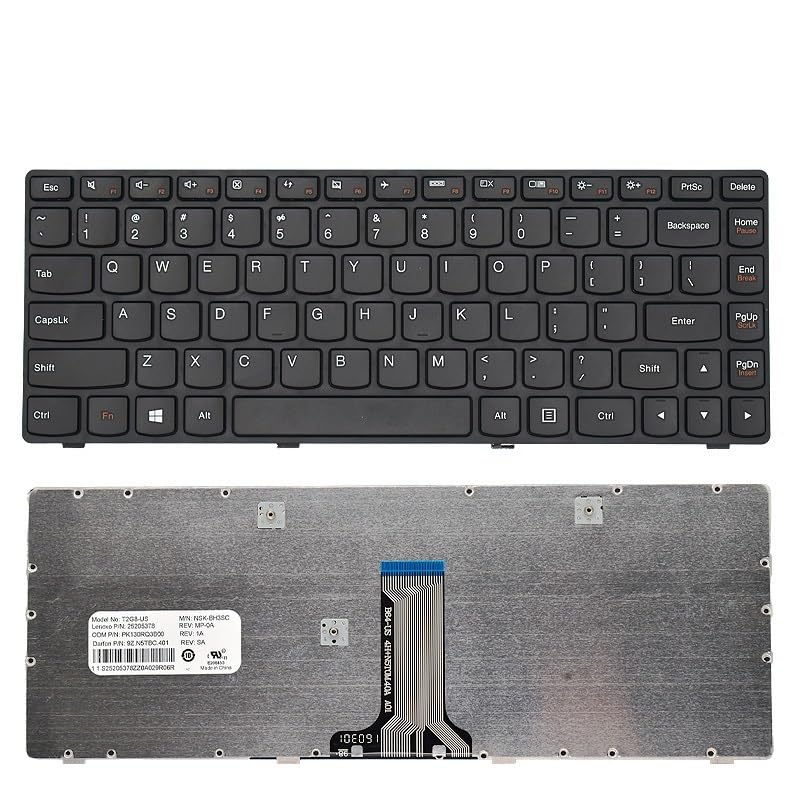 Clavier Lenovo G400 G410 américain et russe d'origine pour ordinateur portable